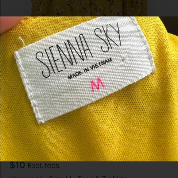 [Free add on item] Sienna Sky floral print sleeveless top - Picture 7 of 7